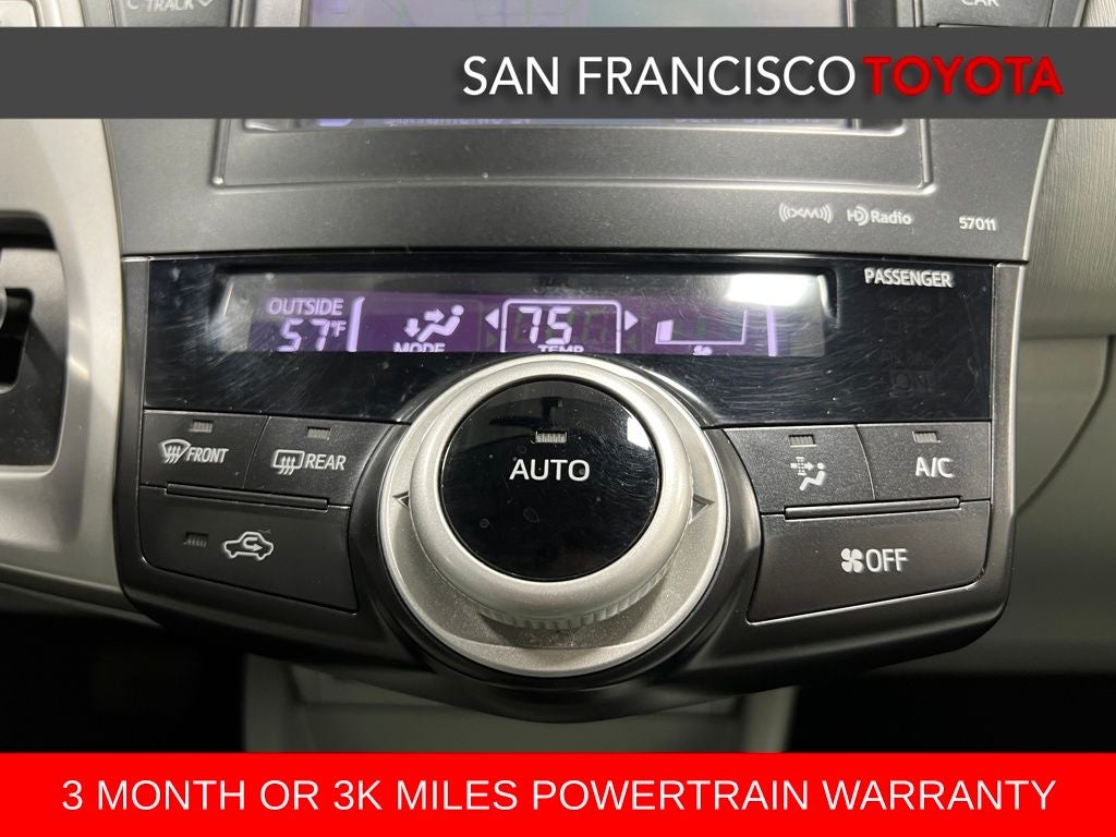 2012 Toyota Prius v Three