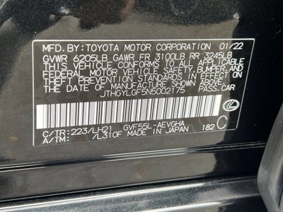 2022 Lexus LS 500h Base