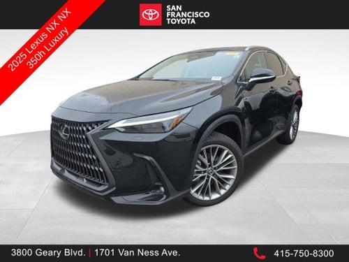 2025 Lexus NX 350h Luxury