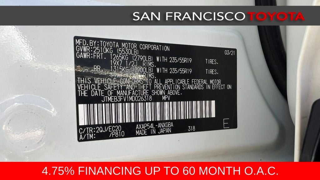 2021 Toyota RAV4 Prime XSE