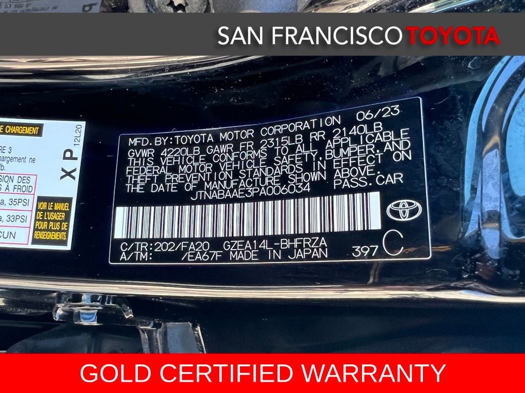 2023 Toyota GR Corolla Core