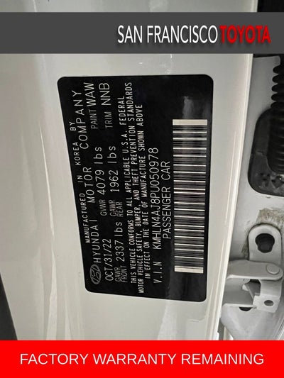 2023 Hyundai Elantra Hybrid Limited