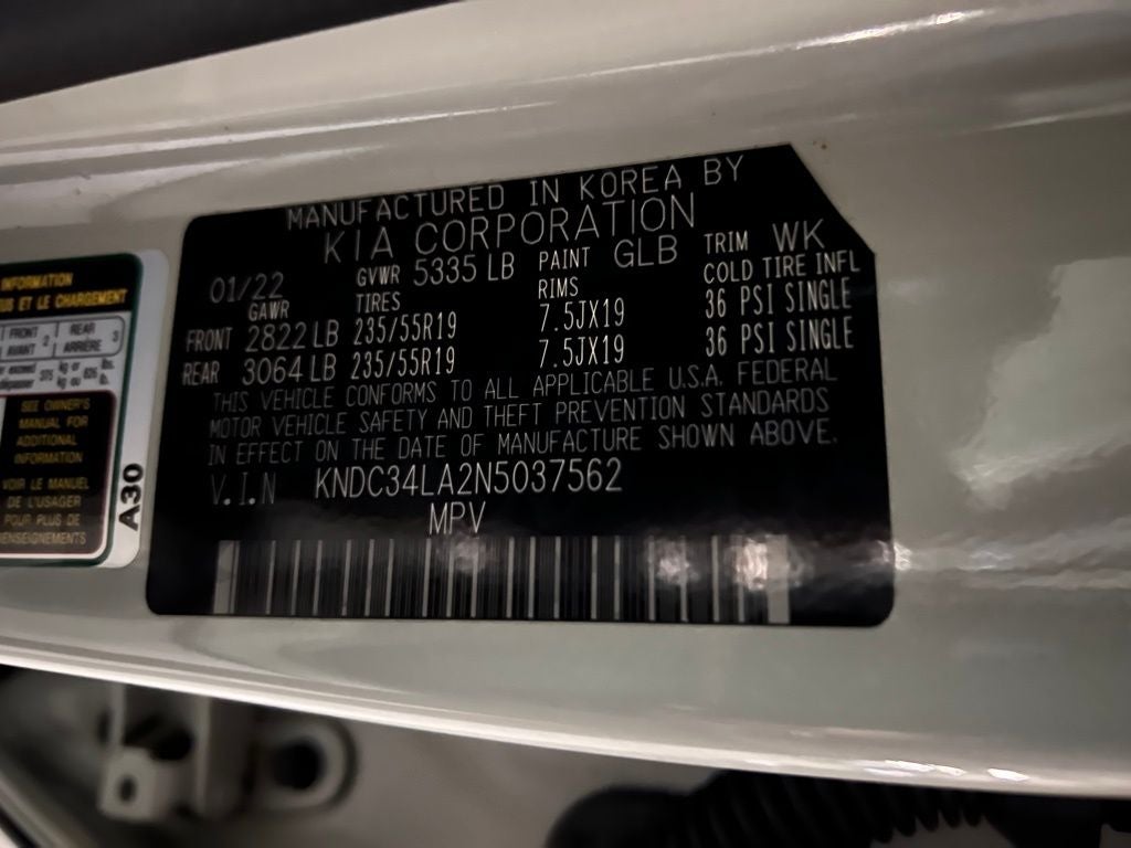 2022 Kia EV6 Wind