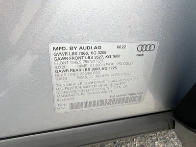 2022 Audi e-tron Premium quattro