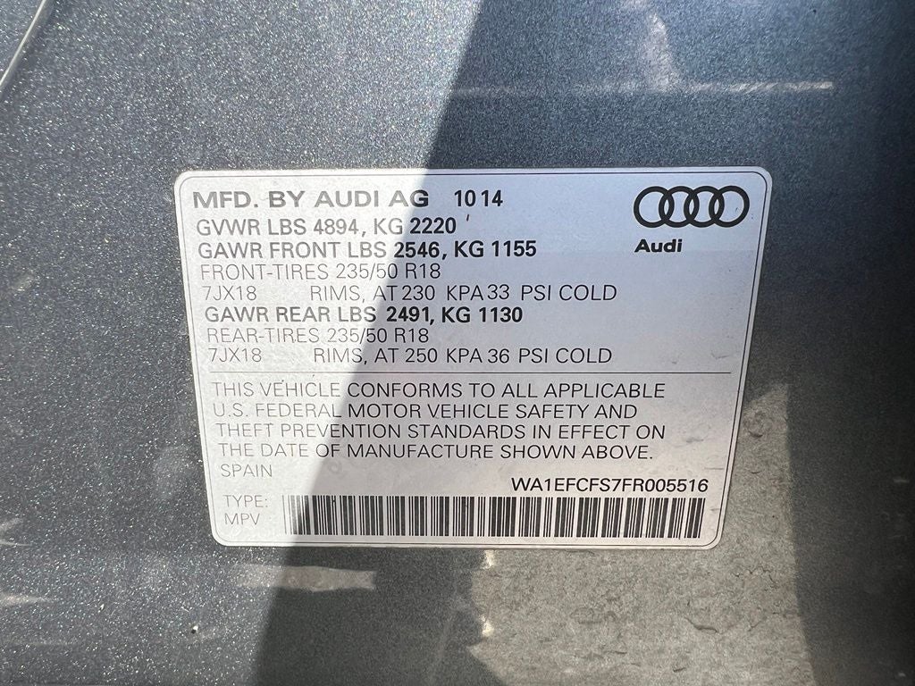 2015 Audi Q3 2.0T Premium Plus quattro