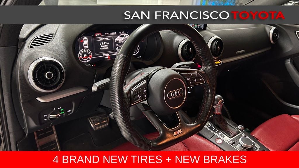2017 Audi S3 2.0T Premium Plus quattro
