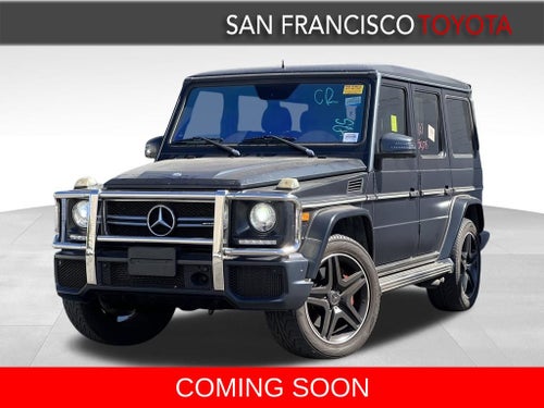 2016 Mercedes-Benz G-Class G 63 AMG® 4MATIC®