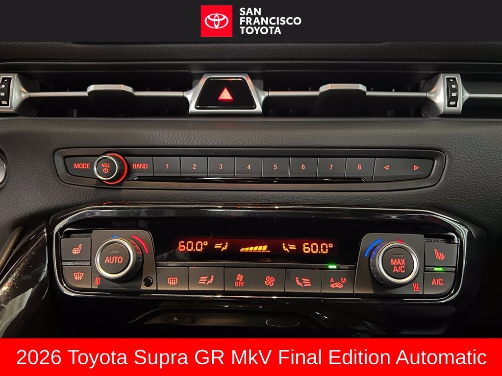 2026 Toyota GR Supra MkV Final Edition
