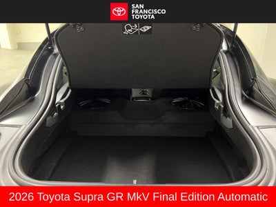 2026 Toyota GR Supra MkV Final Edition