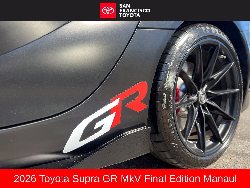 2026 Toyota GR Supra MkV Final Edition