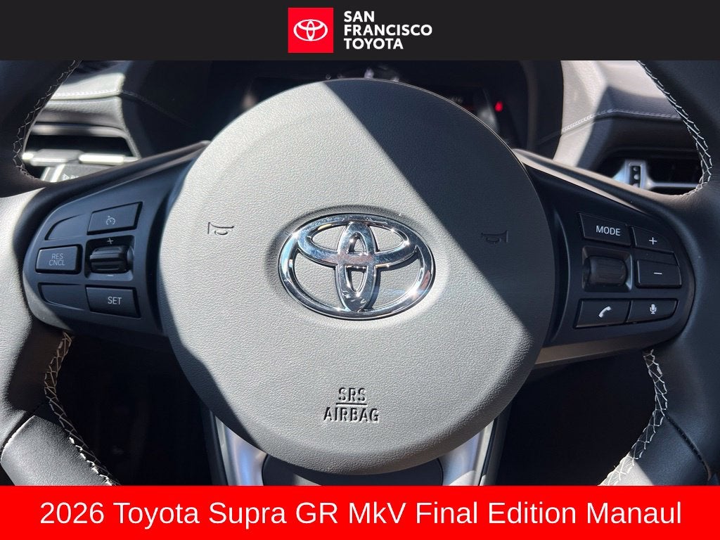 2026 Toyota GR Supra MkV Final Edition
