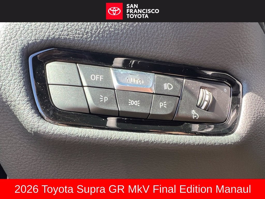 2026 Toyota GR Supra MkV Final Edition