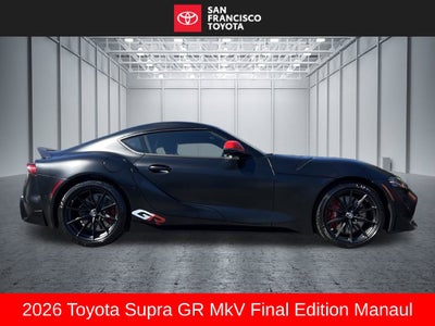 2026 Toyota GR Supra MkV Final Edition