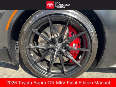 2026 Toyota GR Supra MkV Final Edition