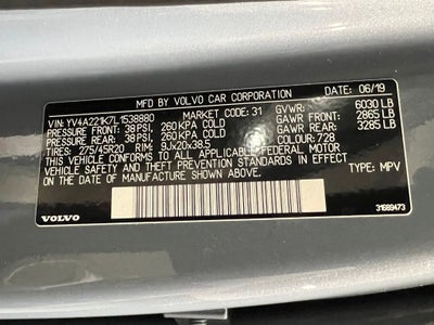 2020 Volvo XC90 T6 Momentum