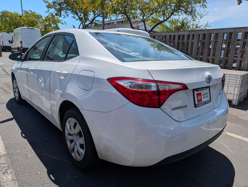 Used 2014 Toyota Corolla LE with VIN 2T1BURHE8EC174462 for sale in Novato, CA