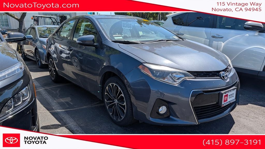 2016 Toyota Corolla S Plus