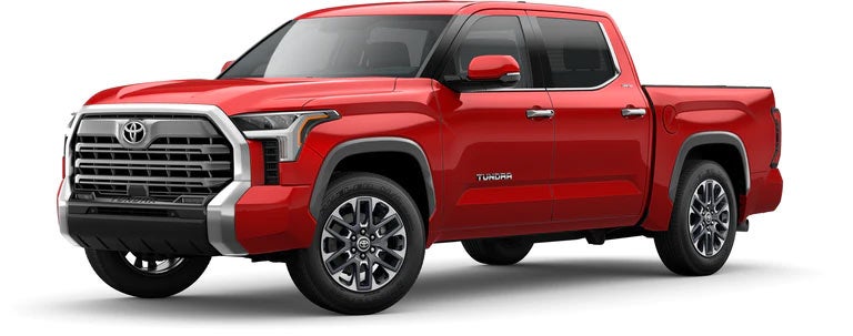2022 Toyota Tundra Limited in Supersonic Red | Novato Toyota in Novato CA