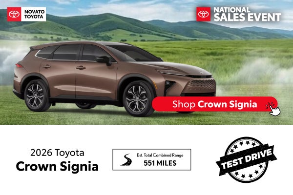 Test drive Crown Signia