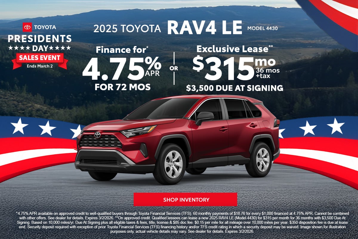 2025 Toyota RAV4 LE 