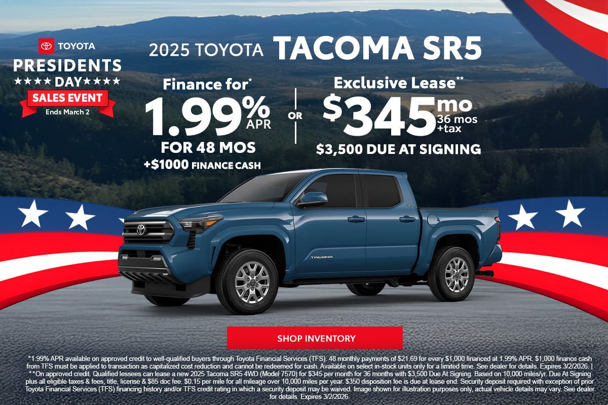 2026 Toyota Tacoma SR5 