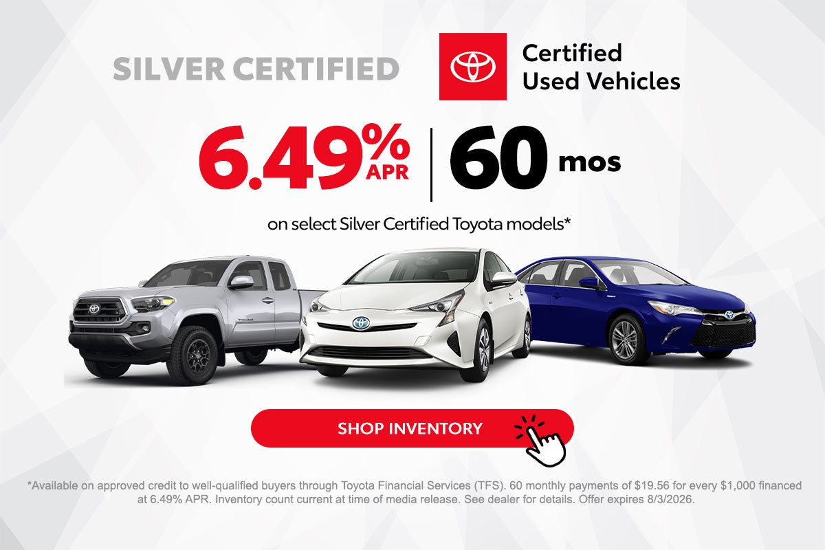 Certifies used Vehicles