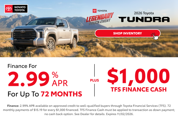 2026 Tundra Offer