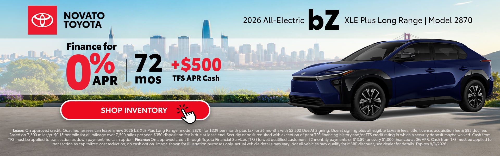 2026 Toyota BZ